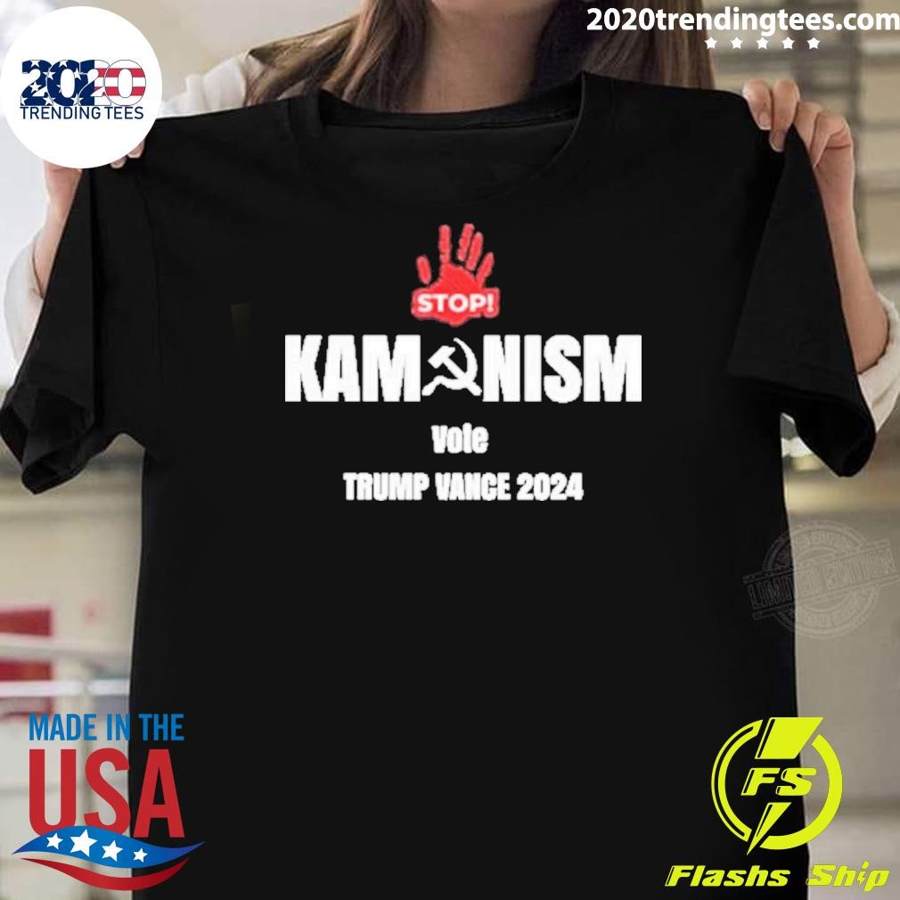 Best Stop Kamunism Vote Trump Vance 2024 T-shirt