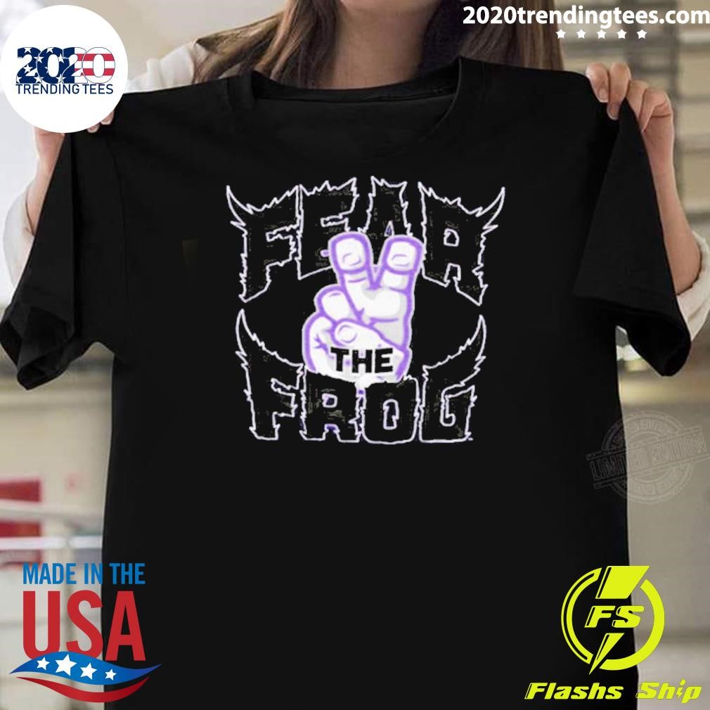 Best Tcu Fear The Frog T-shirt