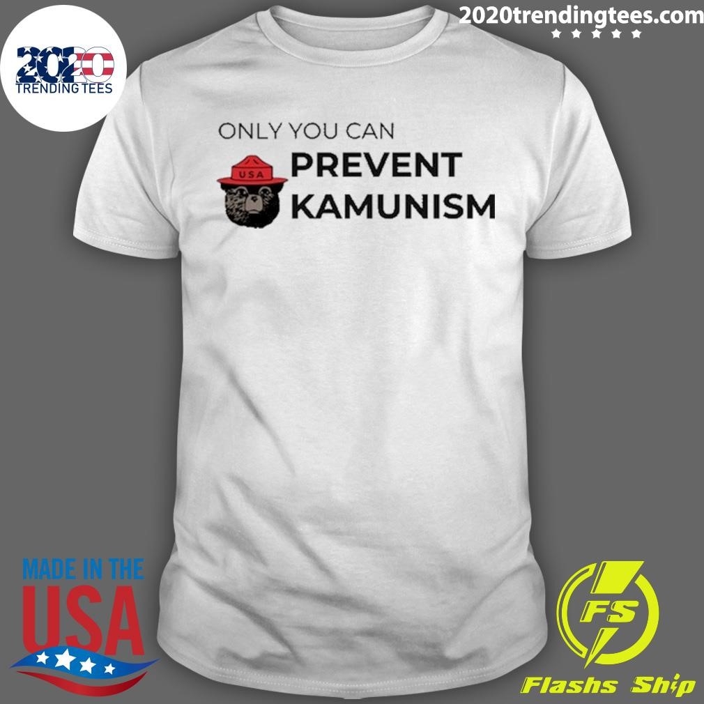 Best USA Bear Only You Can Prevent Kamunism T-shirt