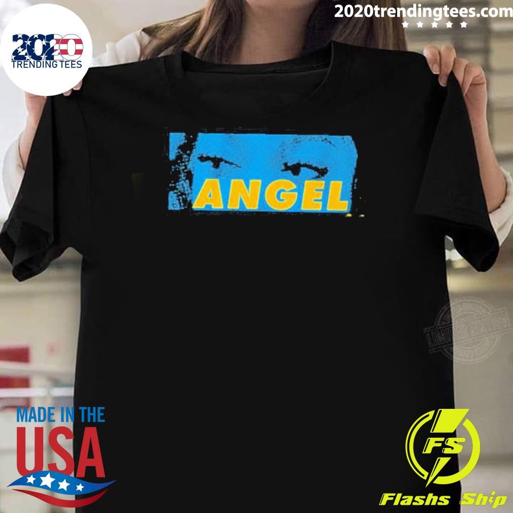 Funny Angel Reese Angel Eyes T-shirt