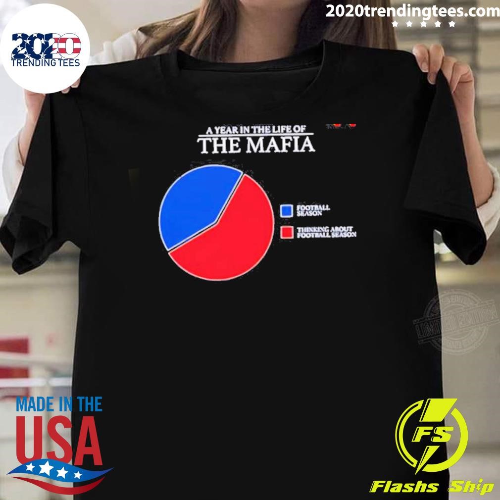 Funny Buffalo Bills The Mafia Year In The Life 2024 T-shirt