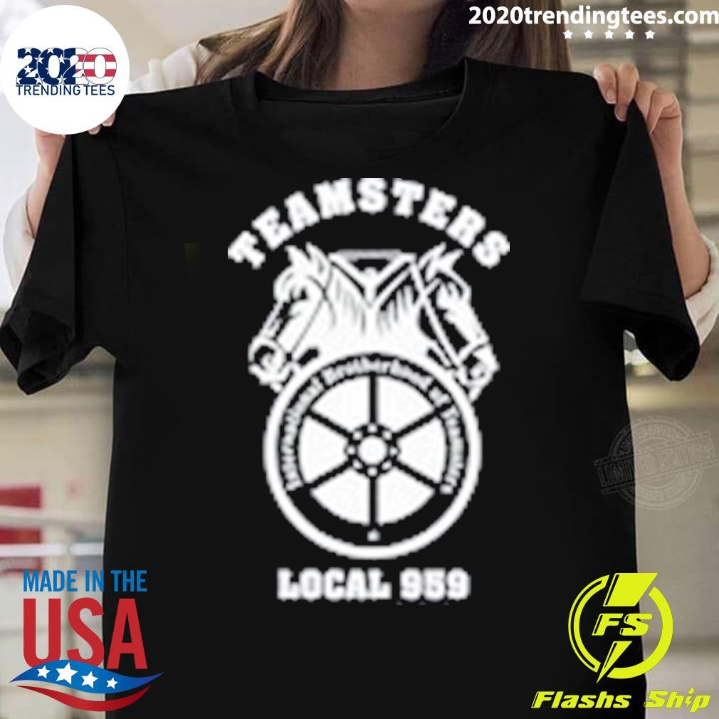 Funny Mary Peltola Wearing Teamsters Local 959 T-shirt