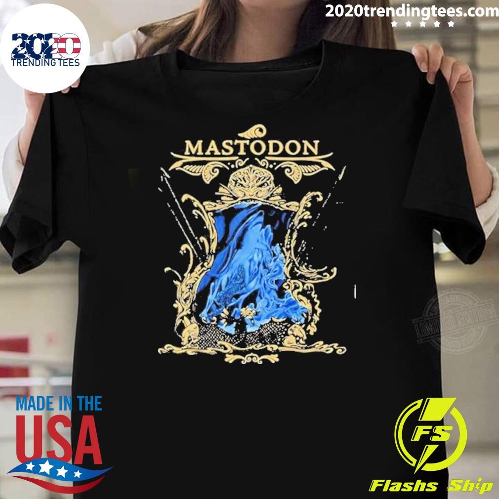 Funny Mastodon Navy Sea Beast T-shirt