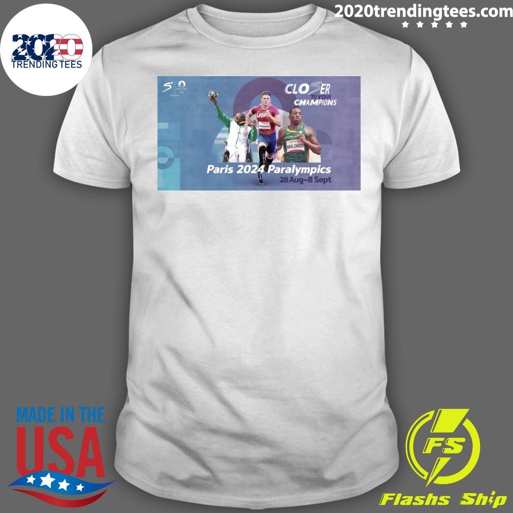 Funny Paralympics Games Paris 2024 August 28, 2024 – September 8, 2024 T-shirt