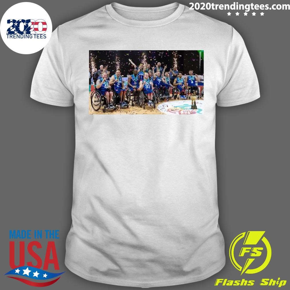 Funny Wheelchair Basketball Paralympics T-shirt