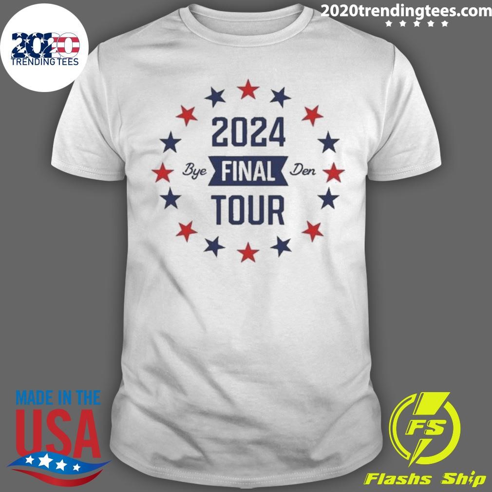 Nice 2024 Bye Den Final Tour Republican Campaigne T-shirt