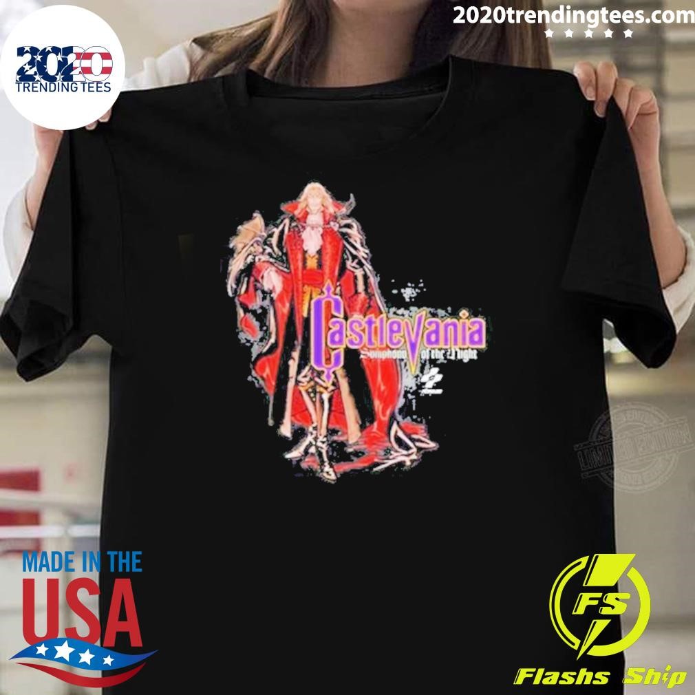 Nice Castlevania Symphony Of The Dracula Night 2024 T-shirt