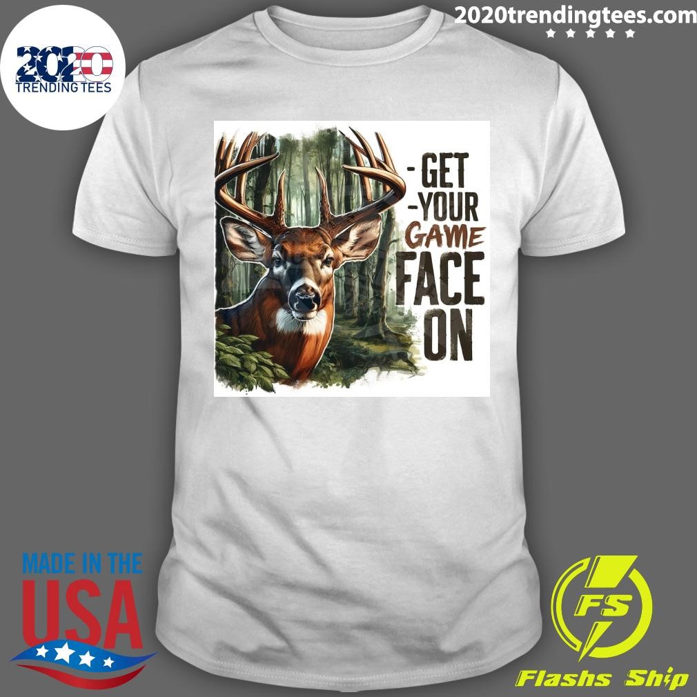 Official Buck Get Your Game Face On T-shirt