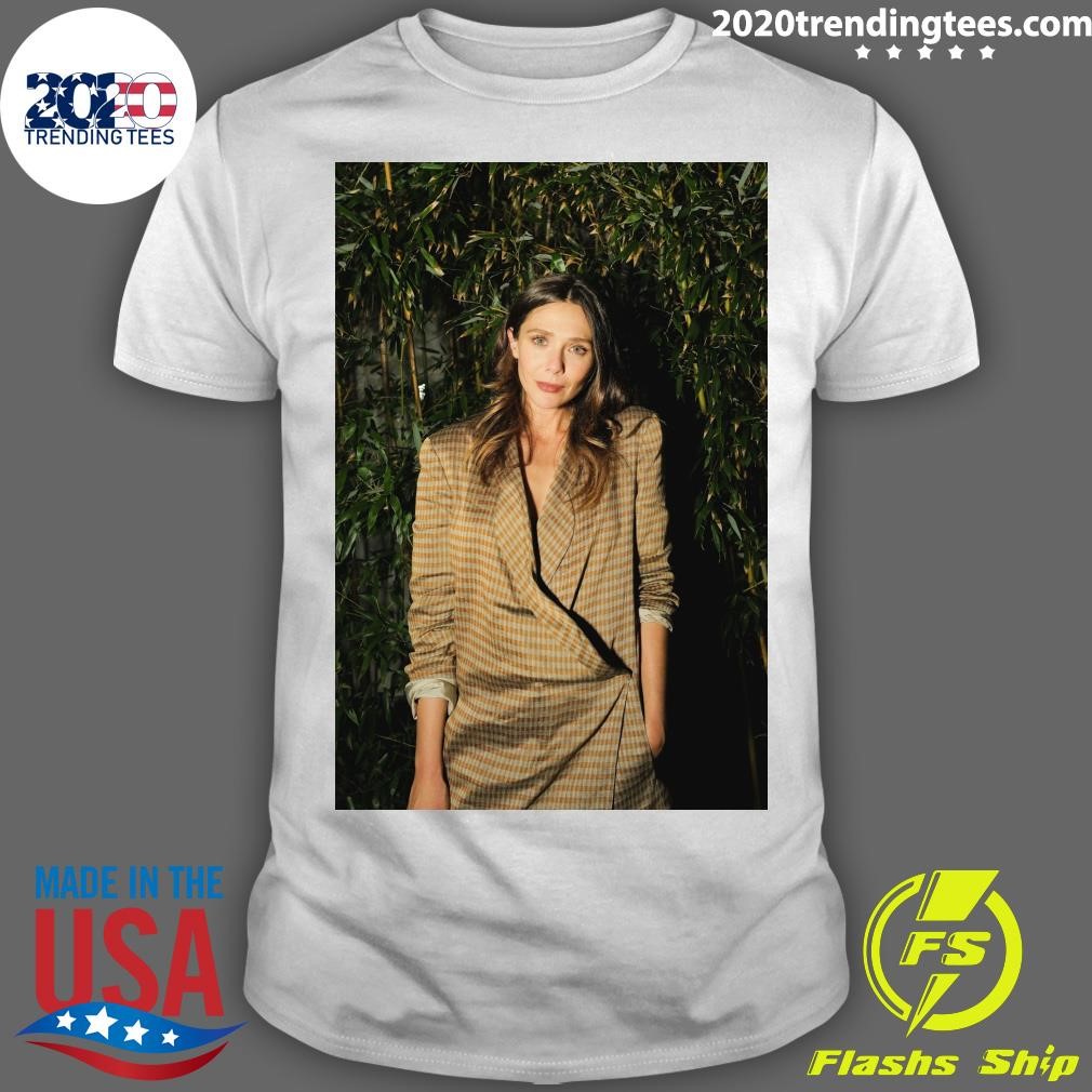 Official Elizabeth Olsen In The Row For A His Three Daughters Screening T-shirt