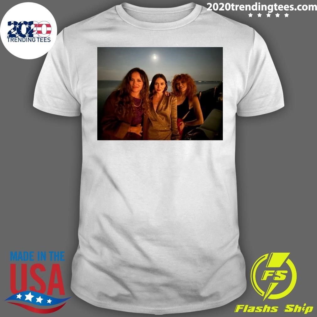 Official Elizabeth Olsen With Natasha Lyonne And Margarita Levieva T-shirt