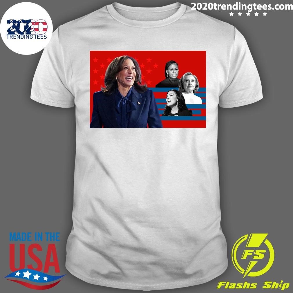 Official Kamala Harris Leads A Party Of Women And She’s Bet On Their Votes T-shirt