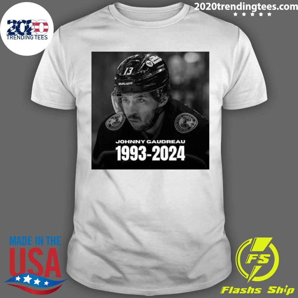 Official NHL Headlines Johnny Gaudreau 1993-2024 T-shirt