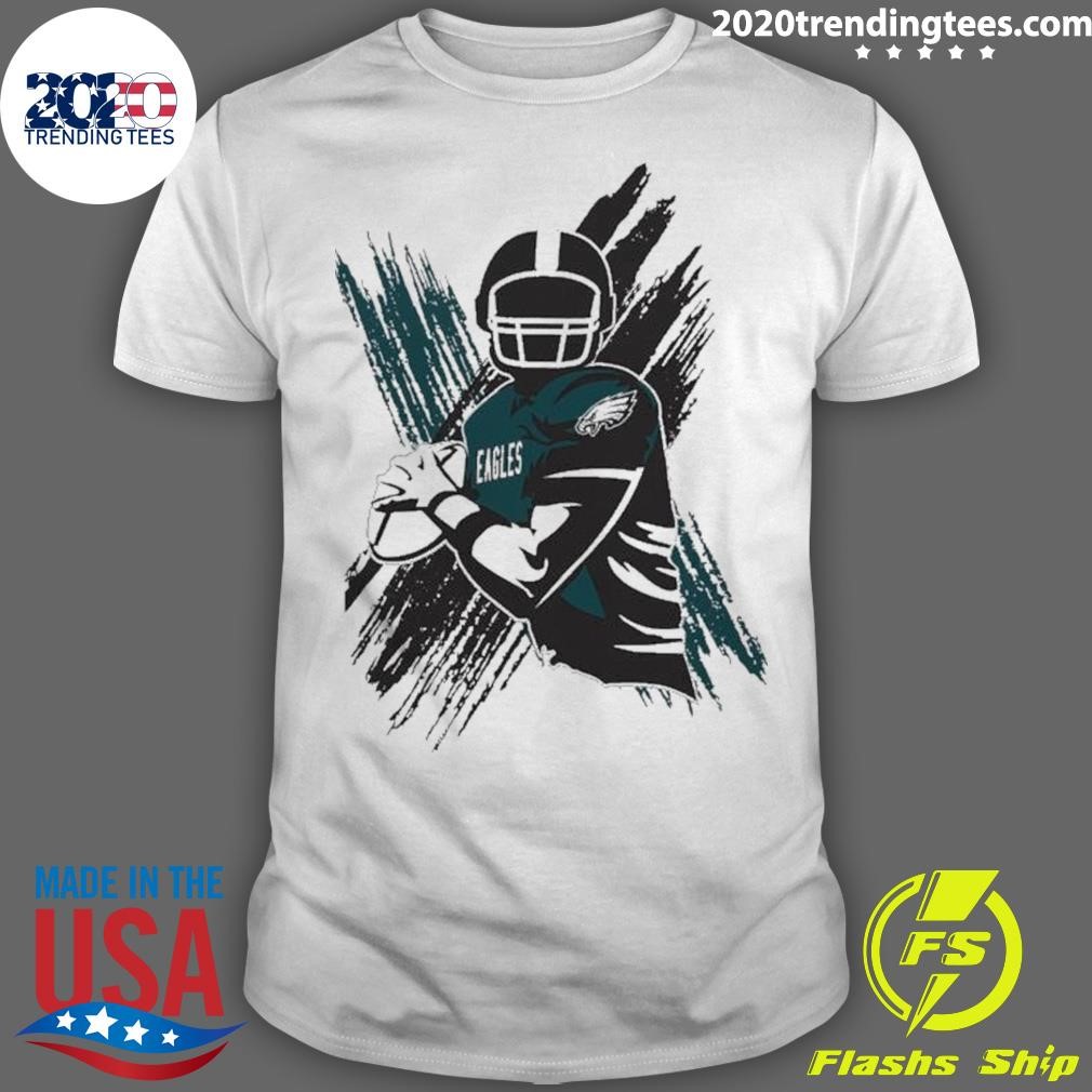 Official Philadelphia Eagles Starter Player X Logo Graphic T-shirt