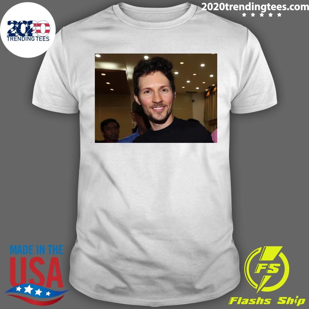 Official Telegram Pavel Durov T-shirt