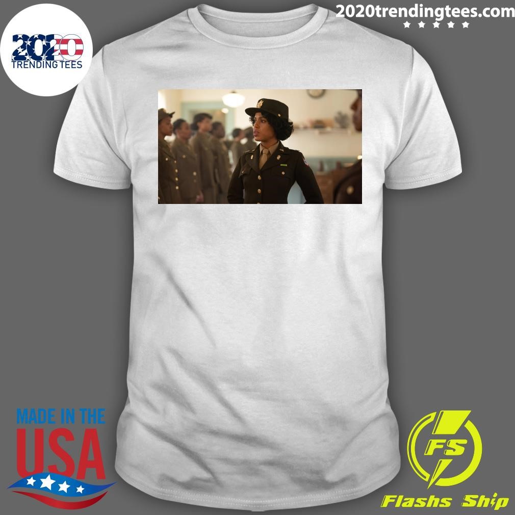 Official The Six Triple Eight Kerry Washington T-shirt