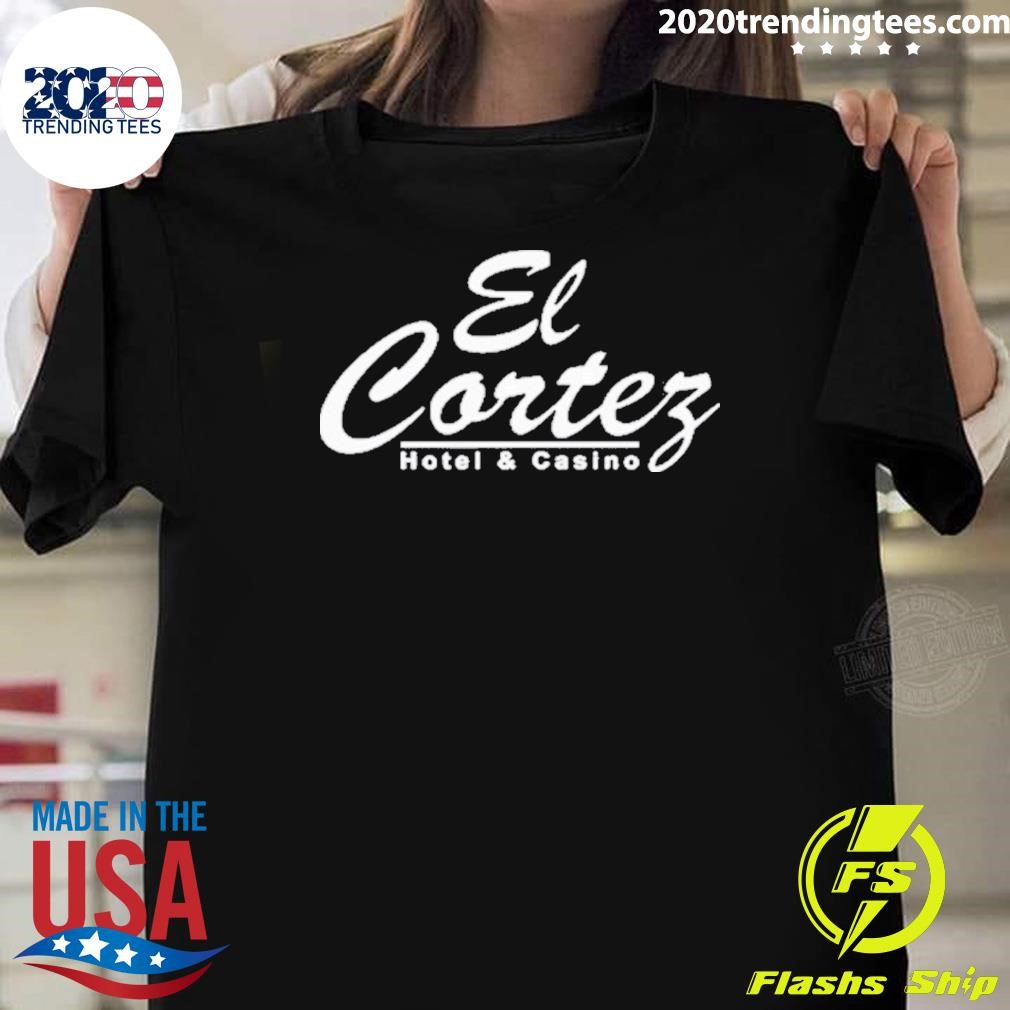 Official Vegas Matt Wearing El Cortez Hotel And Casino T-shirt