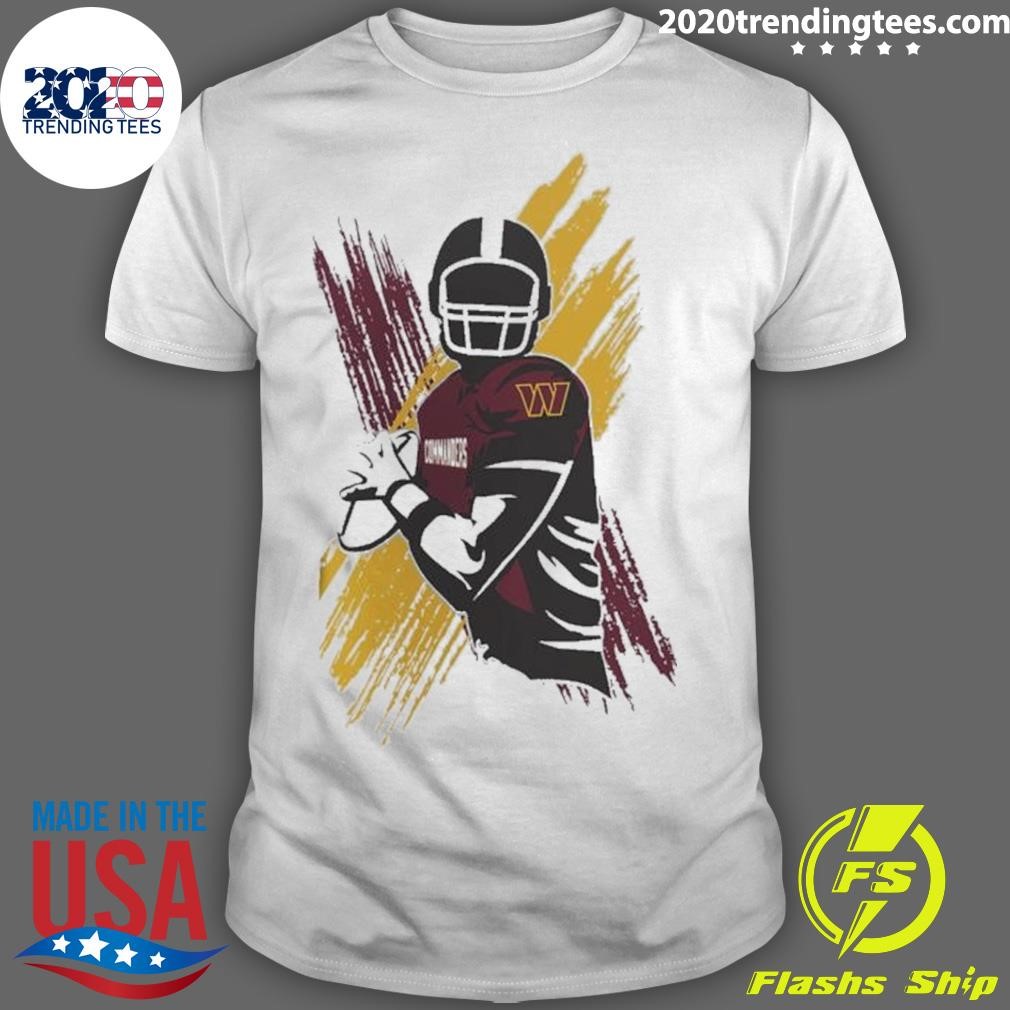 Official Washington Commanders Starter Player X Logo Graphic T-shirt