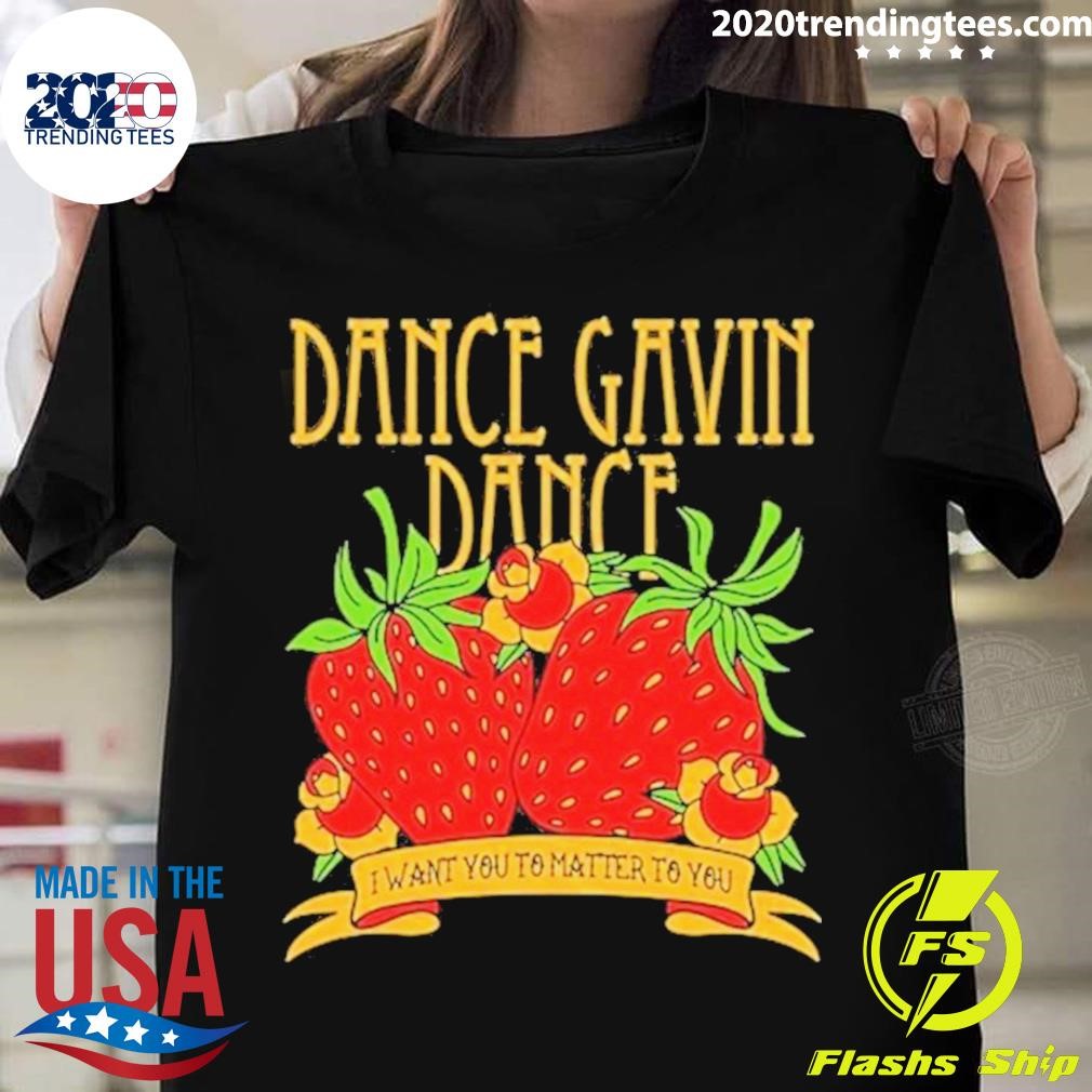 Original Dance Gavin Dance Strawberry’s Wake 2024 T-shirt