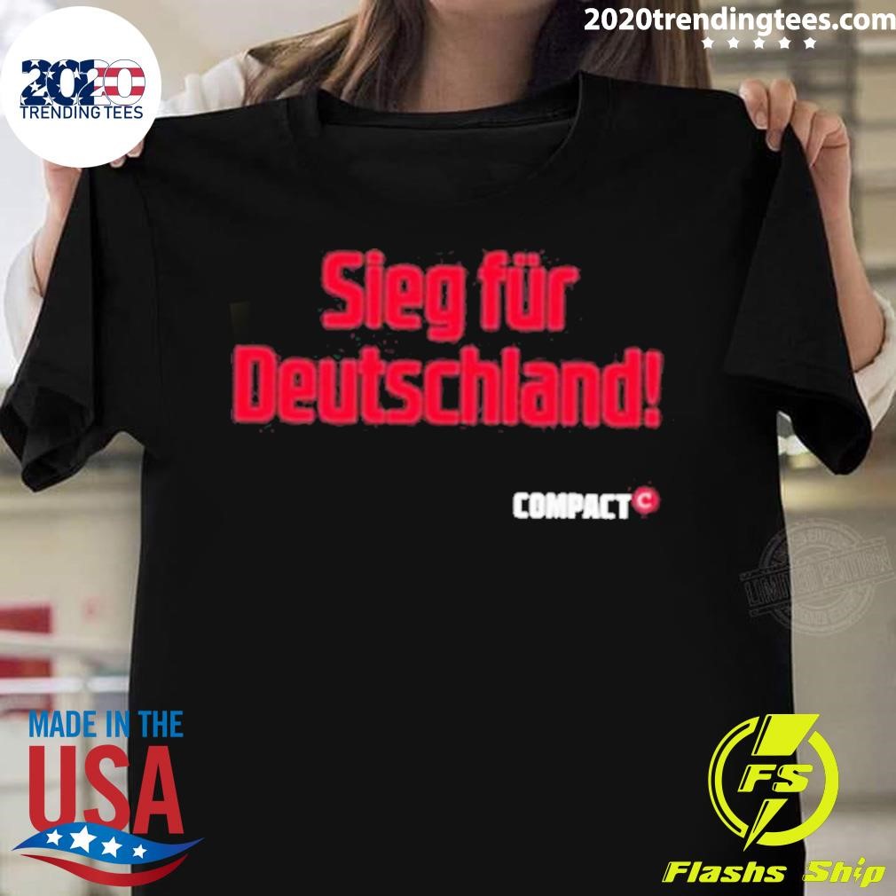 Original Jürgen Elsässer Sieg Für Deutschland T-shirt