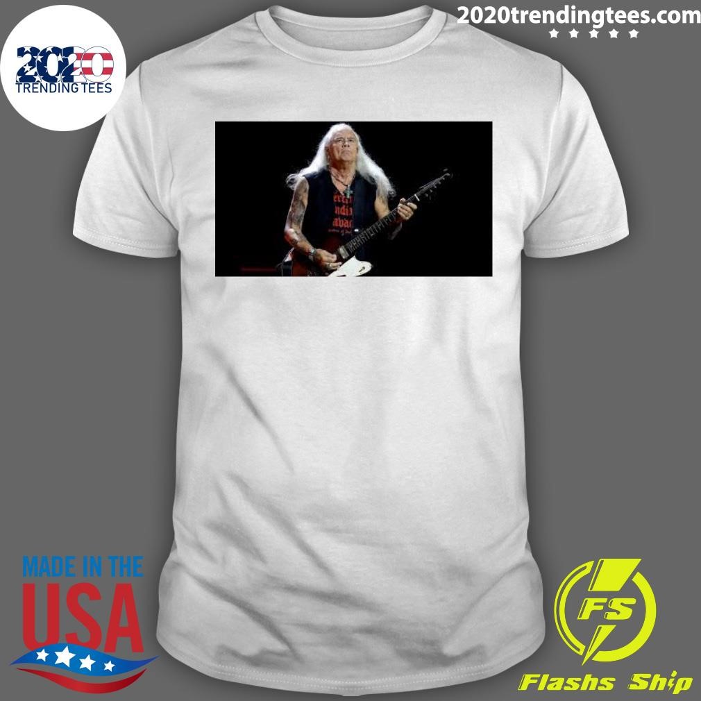 Original Rickey Medlocke On The First Time He Played Lynyrd Skynyrd’s Iconic Free Bird Guitar Solo T-shirt