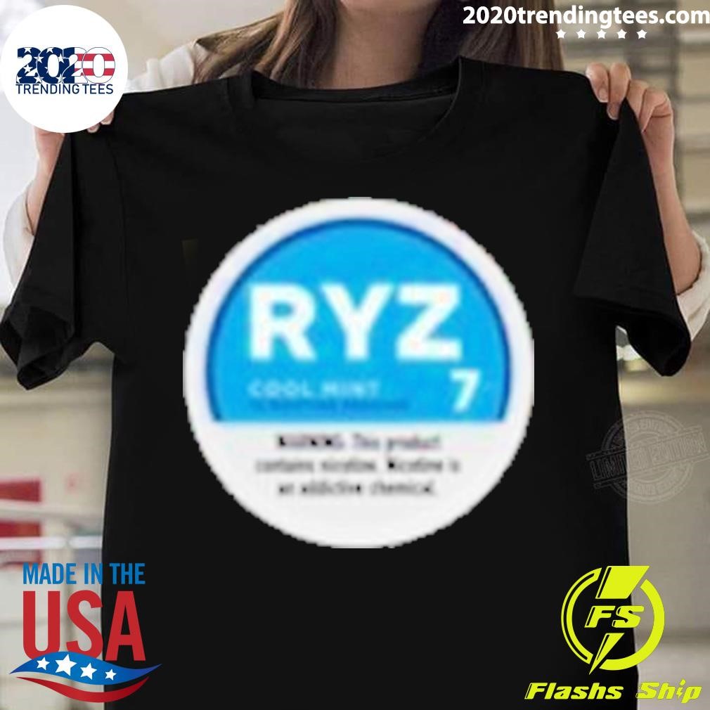 Original Ryz Zyn Cool Mint Logo T-shirt