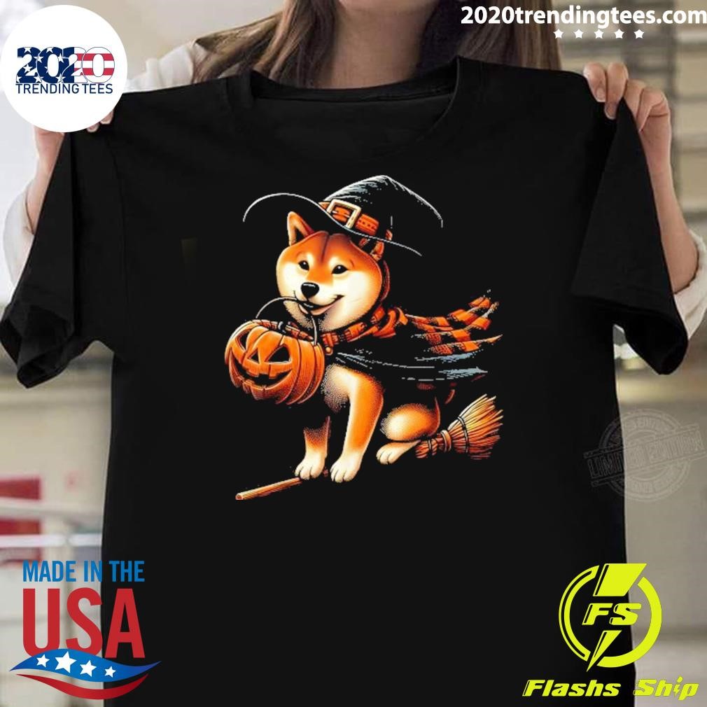 Original Shiba Witch Halloween 2024 T-shirt