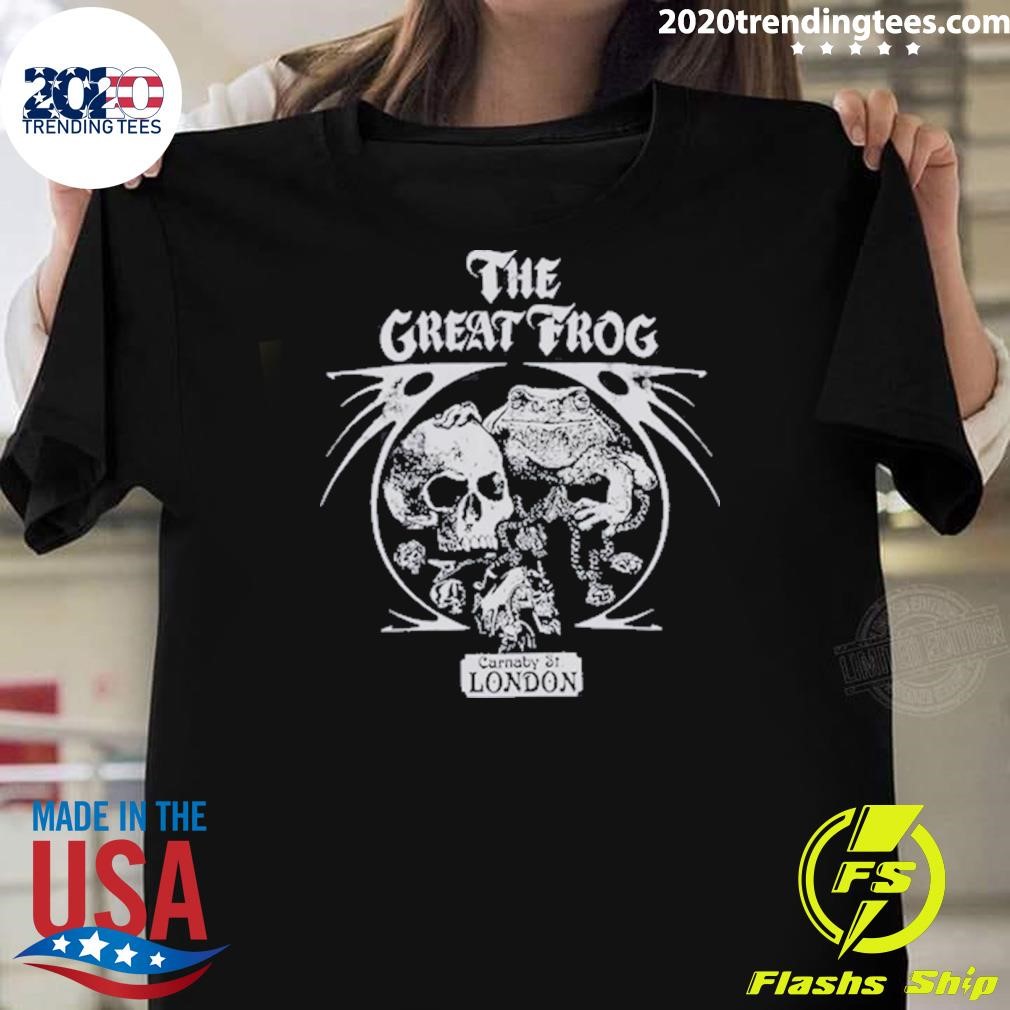 Original The Linda Lindas The Great Frog Carnaby St.London T-shirt