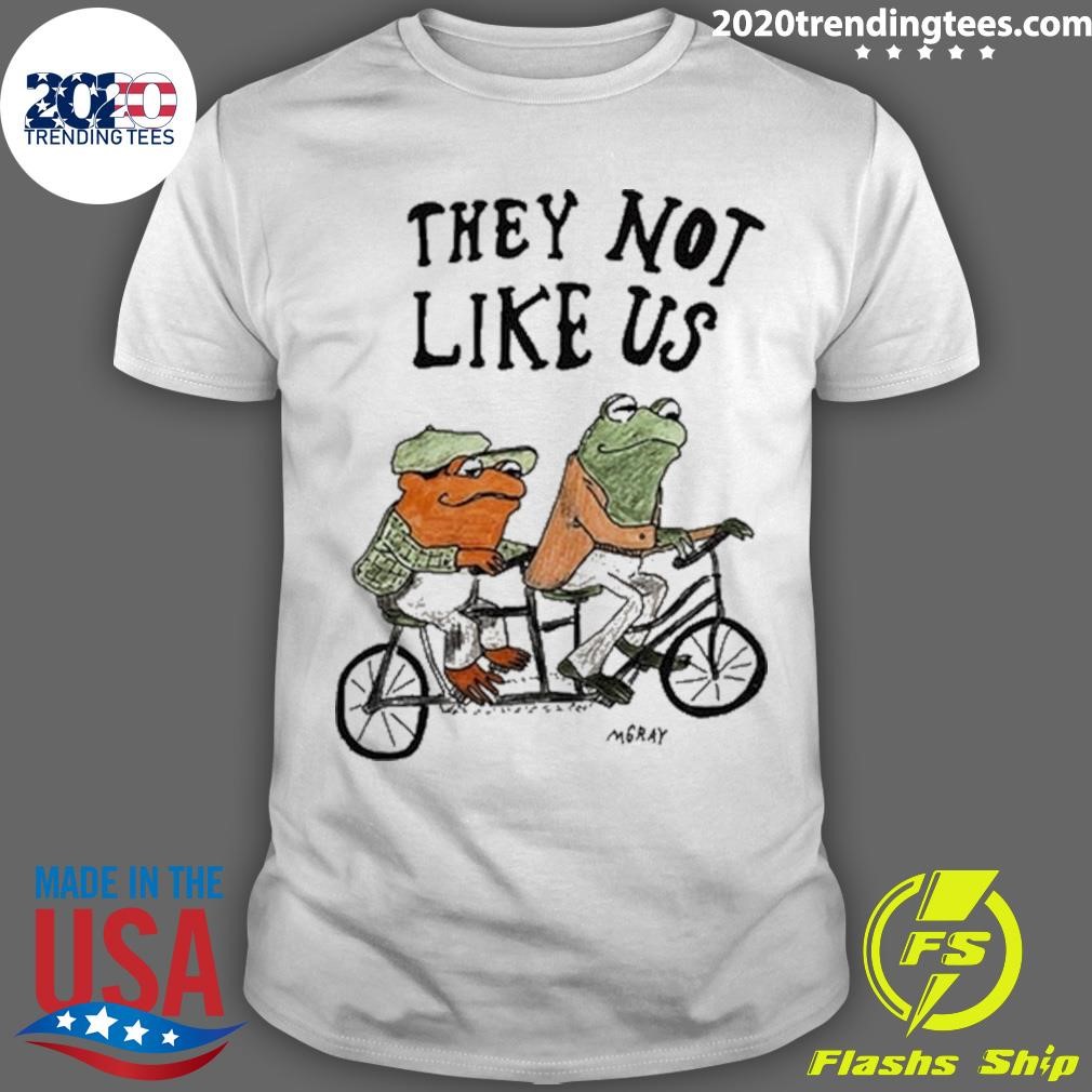 Original They Not Like Us Frog T-shirt