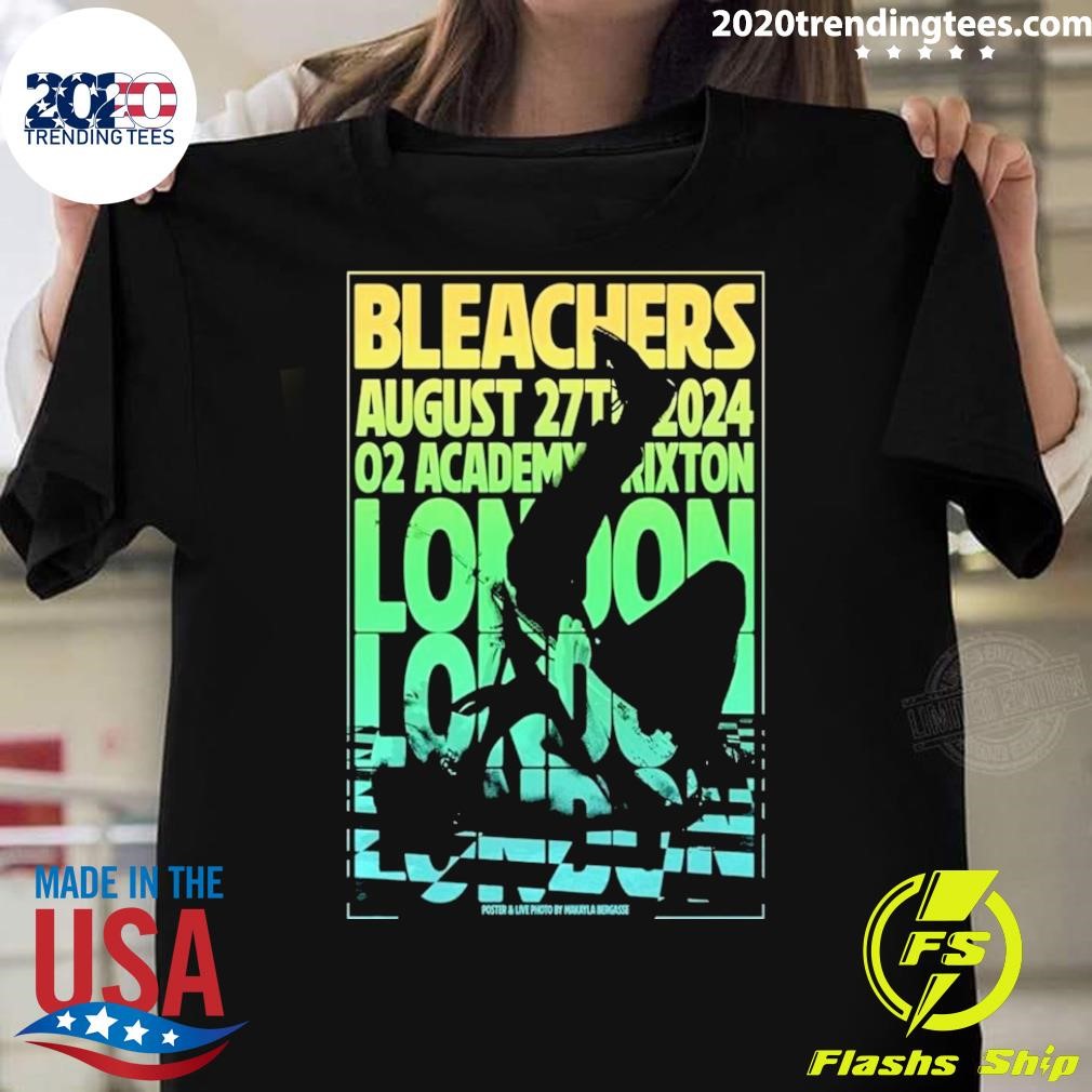 Premium Bleachers August 27, 2024 In London, Uk Tour Poster T-shirt