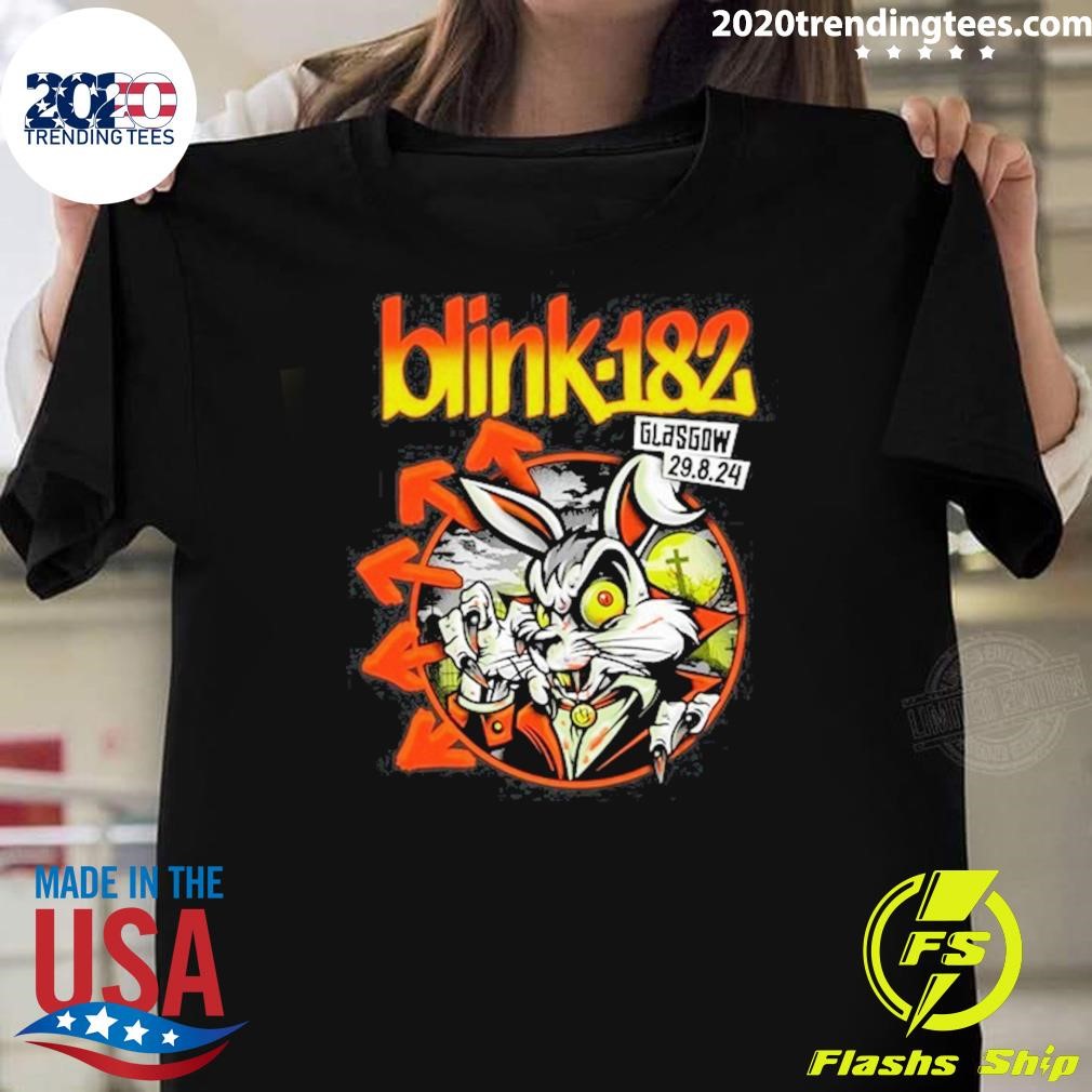 Premium Blink-182 Glasgow, UK Aug 29, 2024 T-shirt