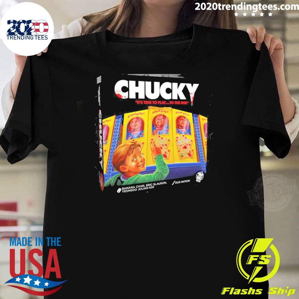 Premium Chucky Illustrations By Banana Chan & Eric Slauson & Yeonsoo Julian Kim & Dug Nation T-shirt