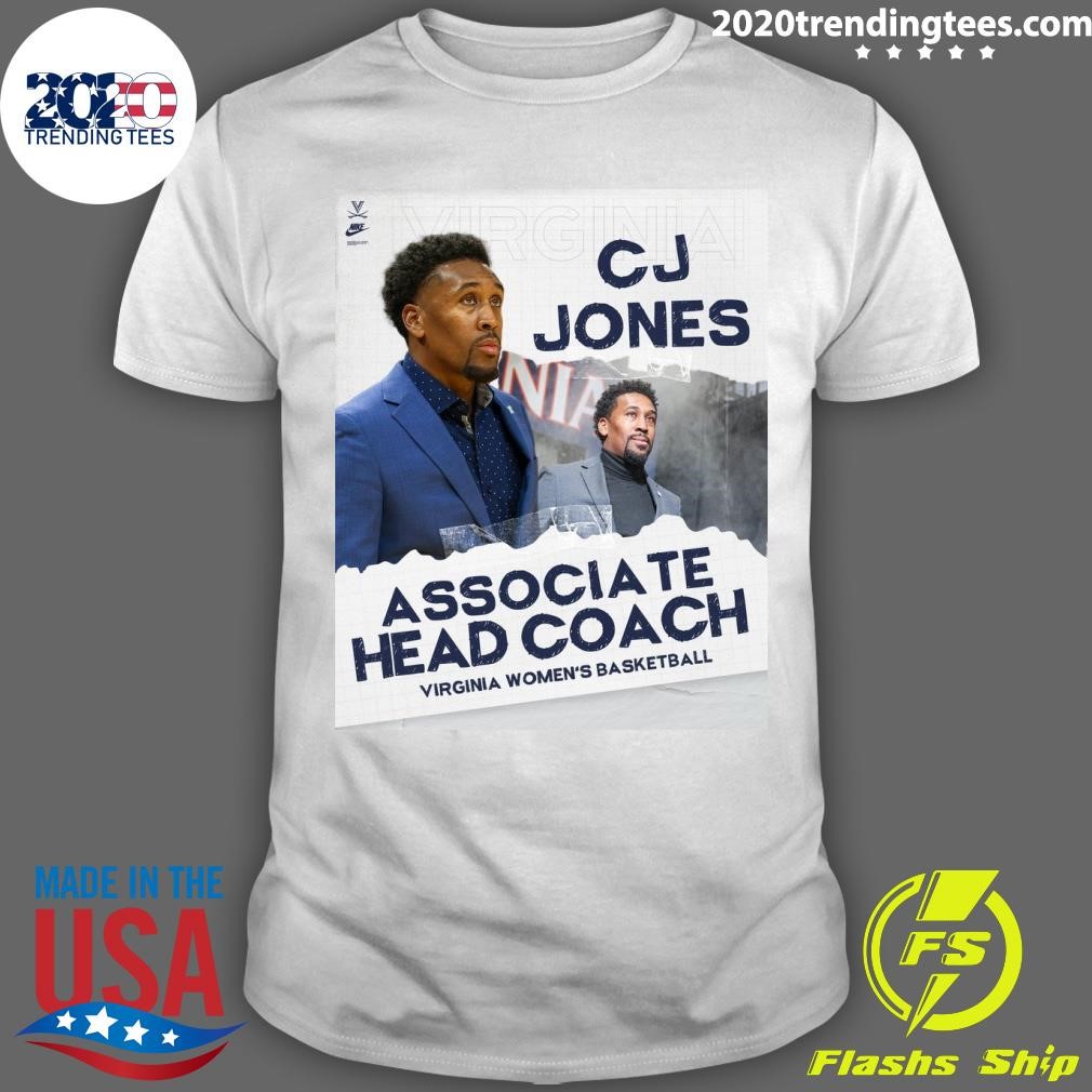 Premium Cj Jones Associate Head Coach Virginia Women's Basketball T-shirt