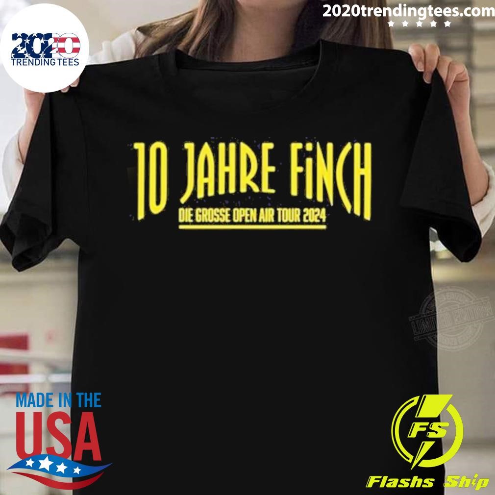 Premium Finch 10 Jahre Finc Tour 2024 T-shirt