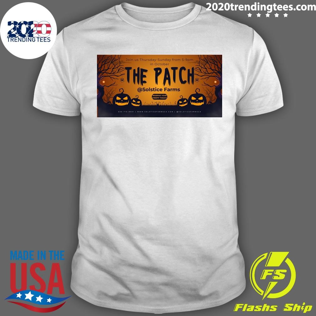 Premium Join Us Thursday-Sunday From 5-9pm In October The Patch Halloween T-shirt