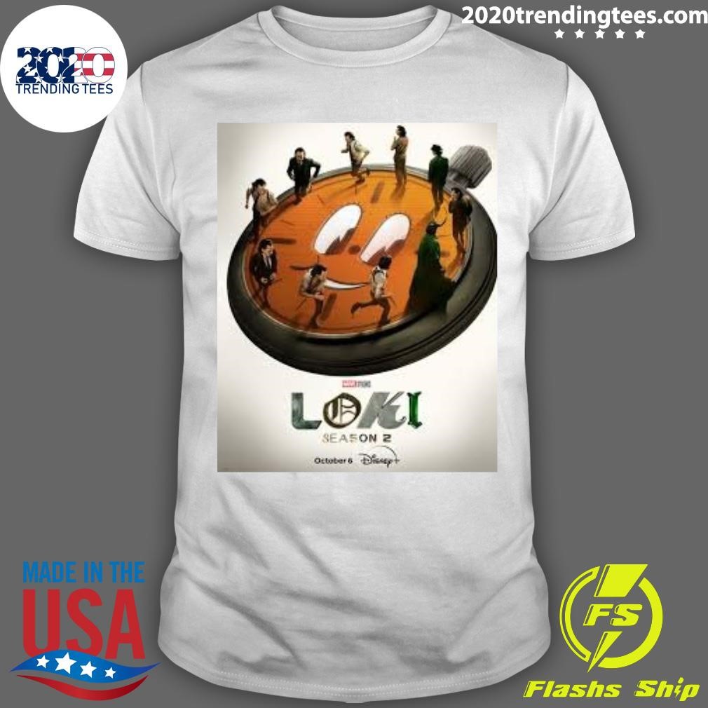 Premium Minutes Until Loki Season 2 October 6 Of Marvel Studios Official Poster Home Decor Poster T-shirt