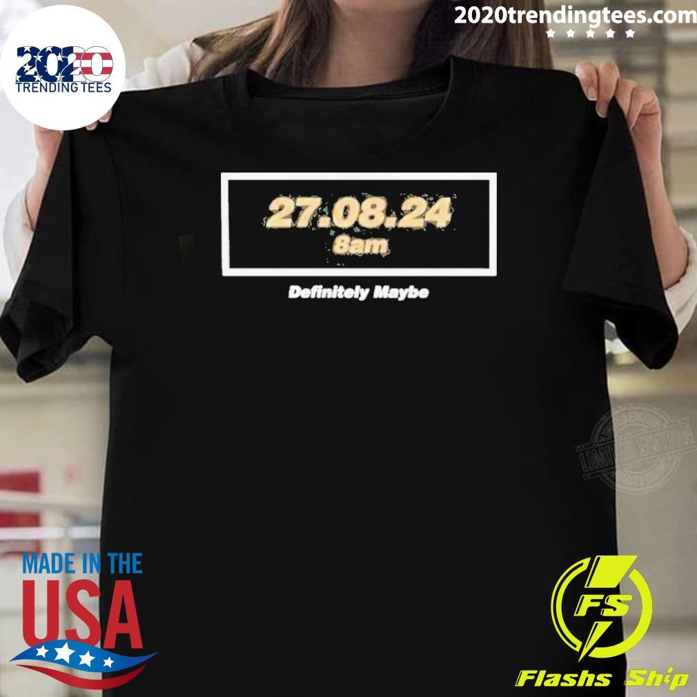 Premium Reunion August 27, 2024 8Am Definitely Maybe T-shirt