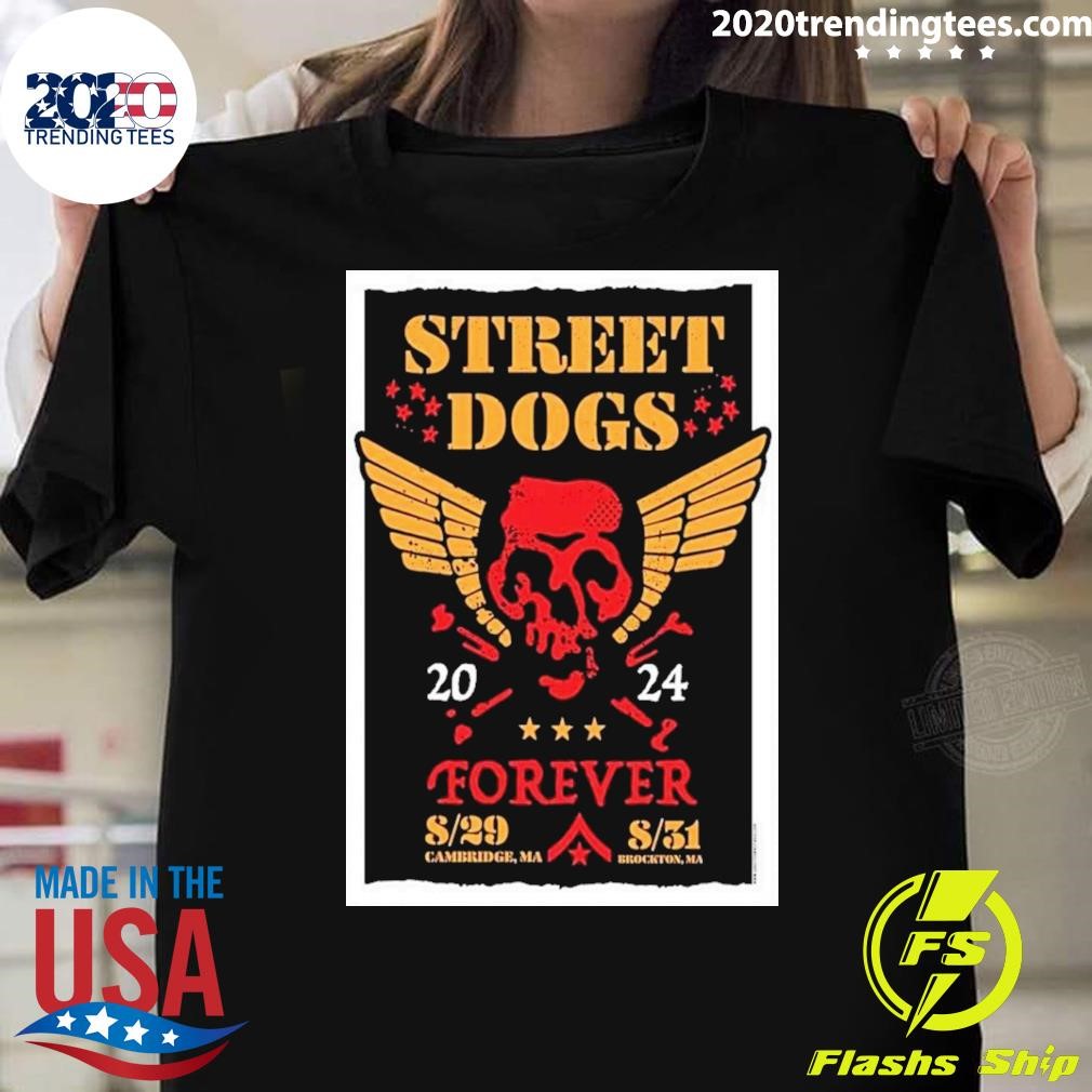 Premium Street Dogs Show At The Middle East Downstairs On Aug 29 2024 Poster T-shirt