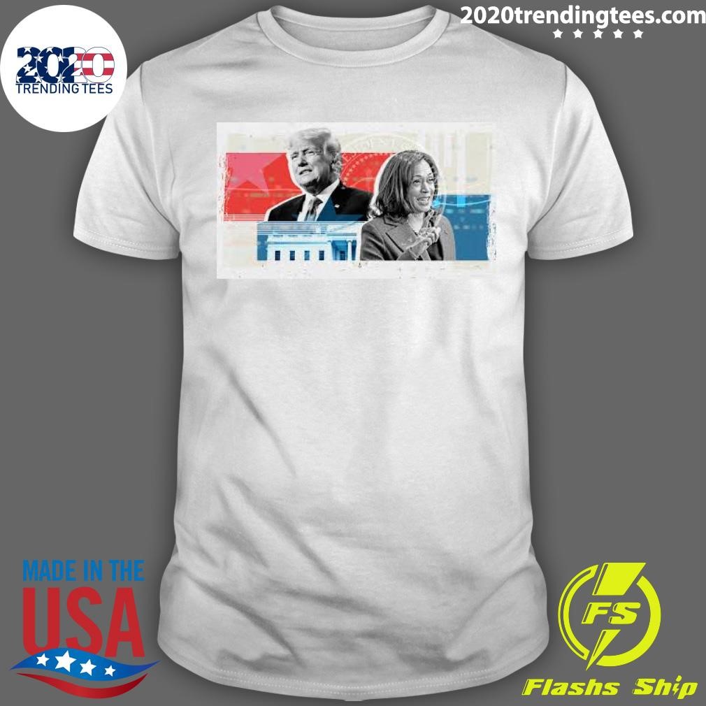 Top Donald Trump Led Joe Biden For Months But Kamala Harris Has Turned The Tables T-shirt