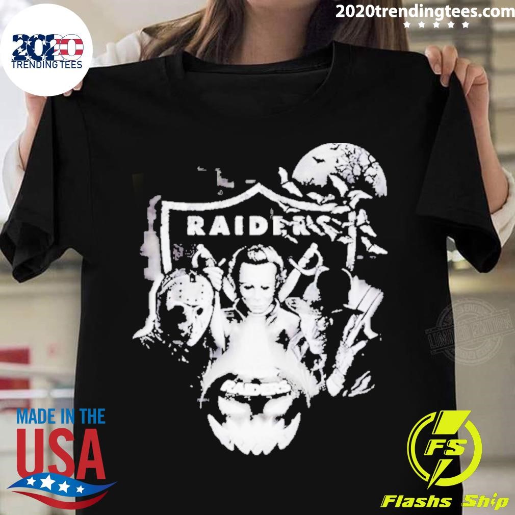 Top Horror x Las Vegas Raiders T-shirt