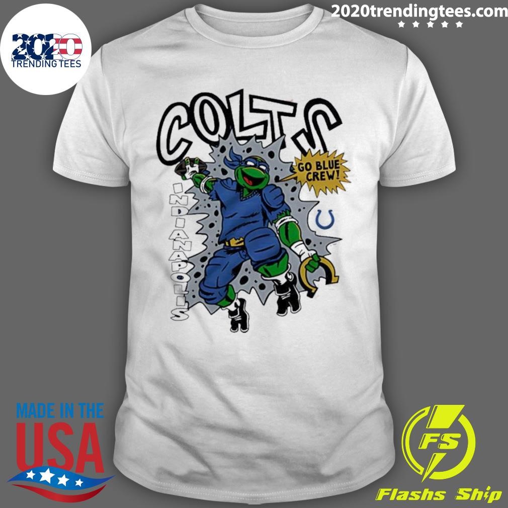 Top Leonardo X Indianapolis Colts Comic 2024 T-shirt