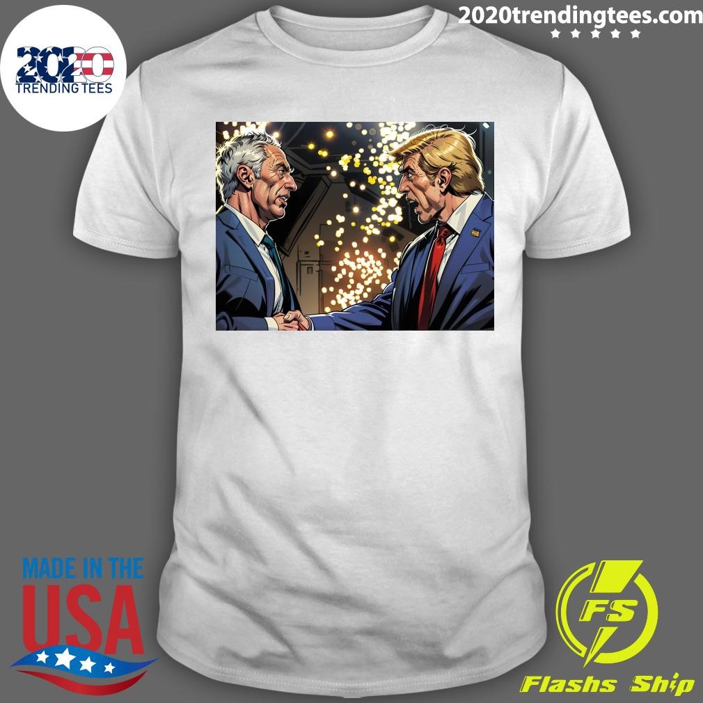 Top Report suggests Robert F. Kennedy Jr. reconsiders support for Donald Trump's electoral triumph T-shirt