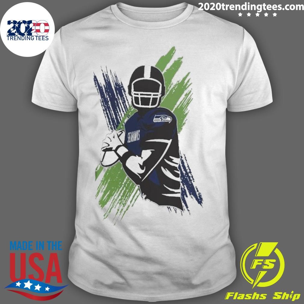 Top Seattle Seahawks Starter Player X Logo Graphic T-shirt