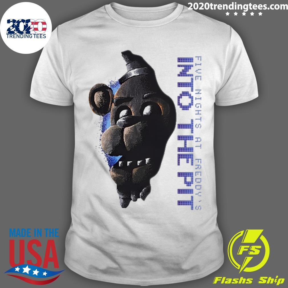 Awesome 2024 Into The Pit Five Nights At Freddy's T-shirt