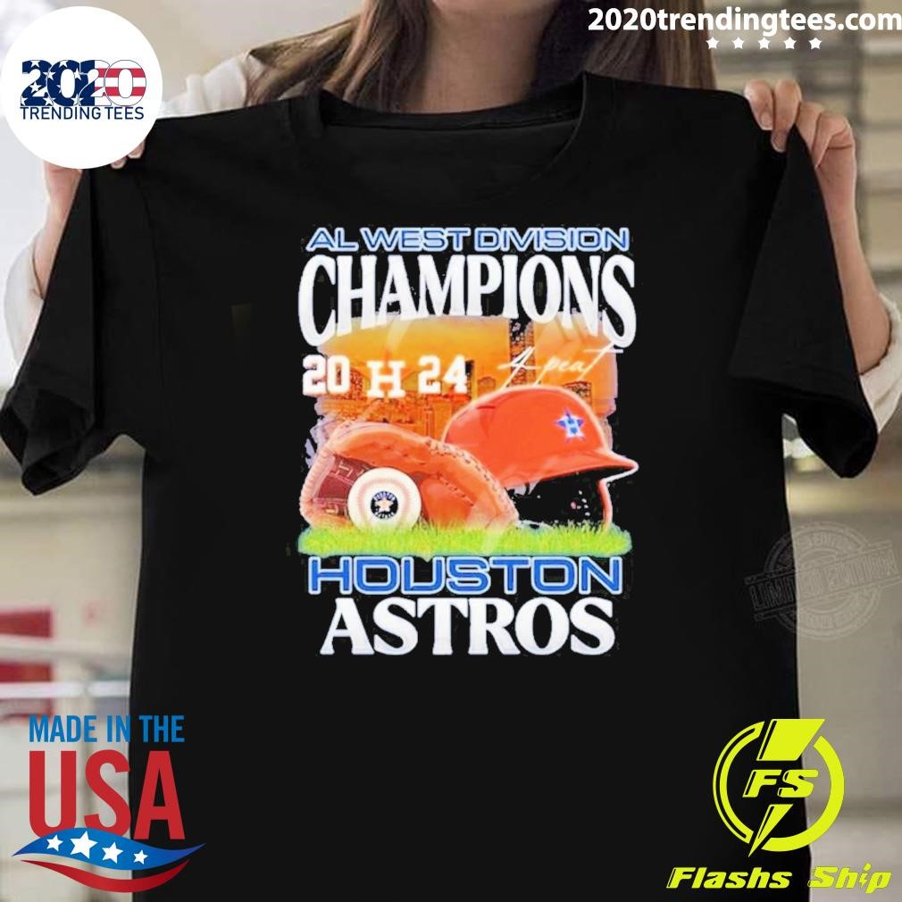 Awesome Al West Division Champions 2024 Houston Astros T-shirt