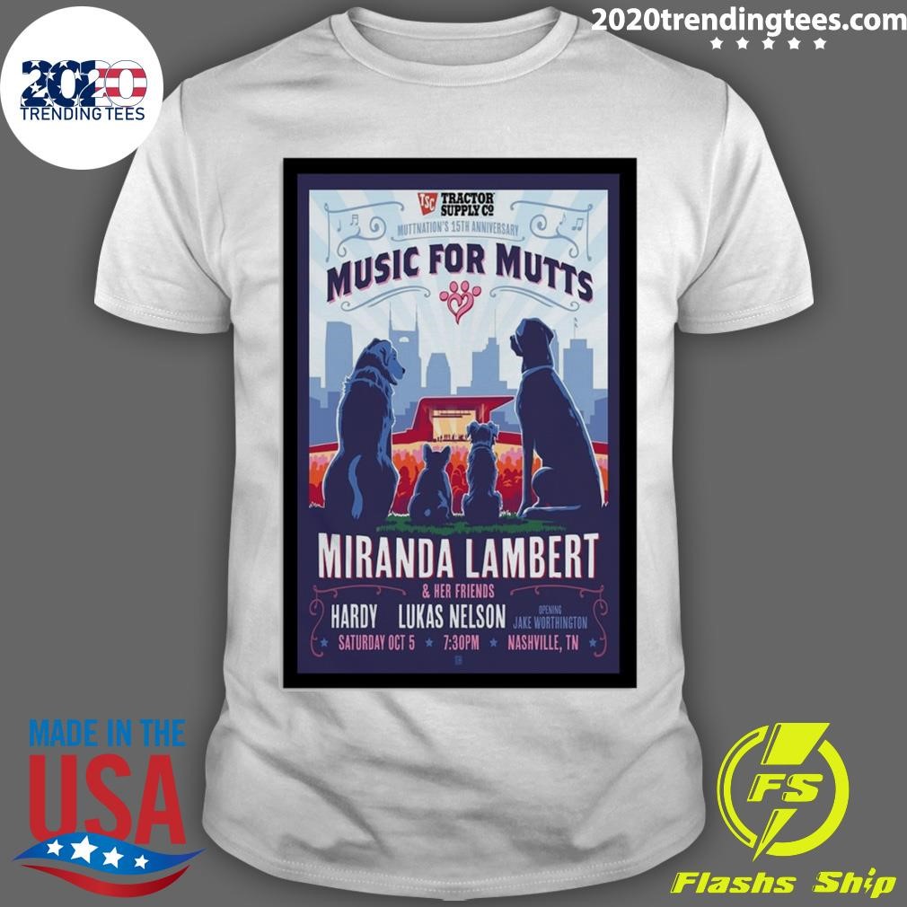 Awesome Ascend Amphitheater, Nashville TN Event Miranda Lambert & Friends T-shirt