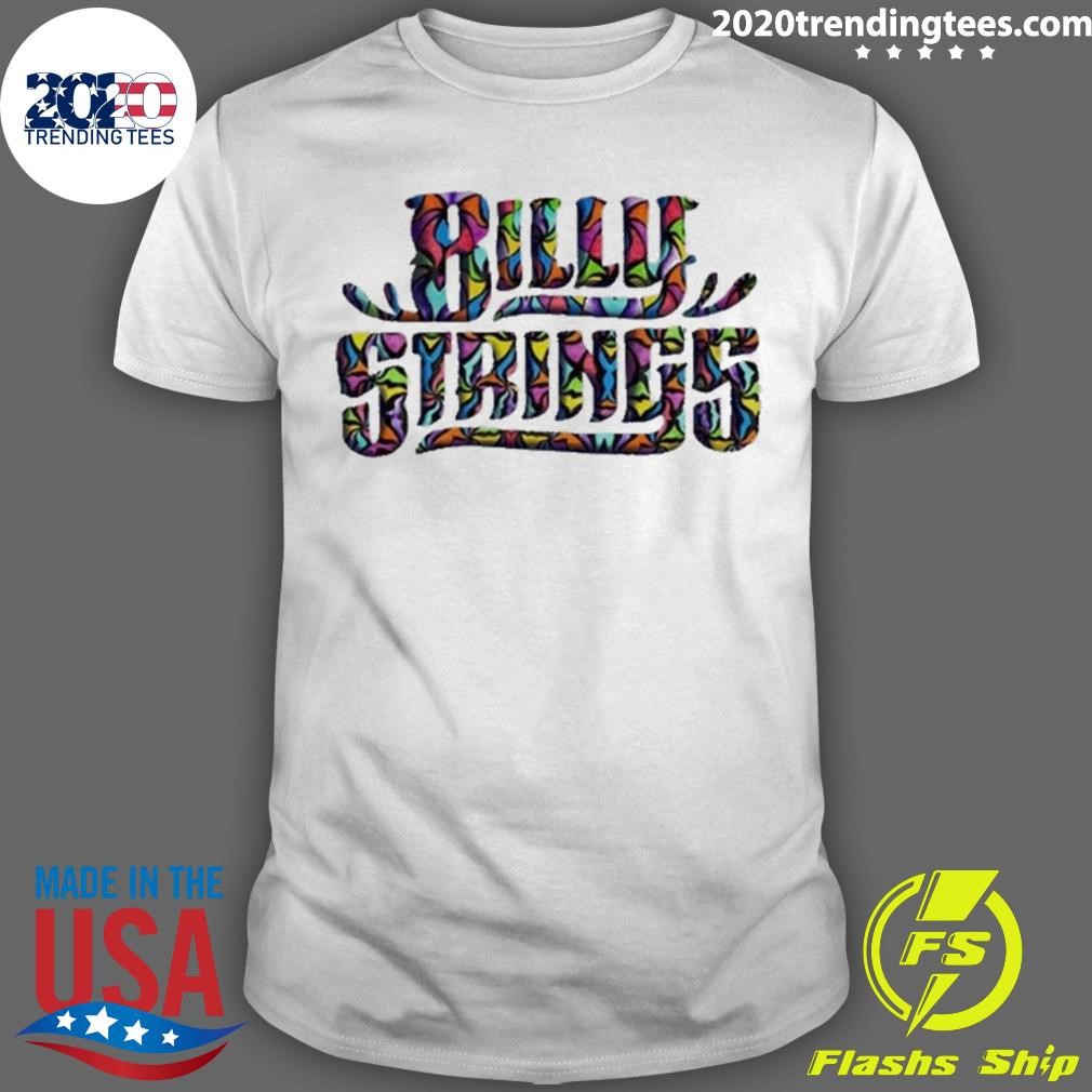 Awesome Billy strings Colorful Classic Logo 2024 T-shirt