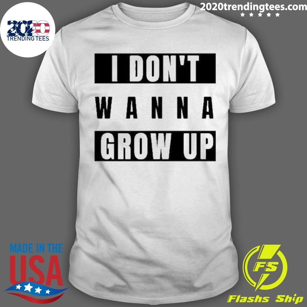 Awesome Charlie Lewton I Don’t Wanna Grow Up 2024 T-shirt