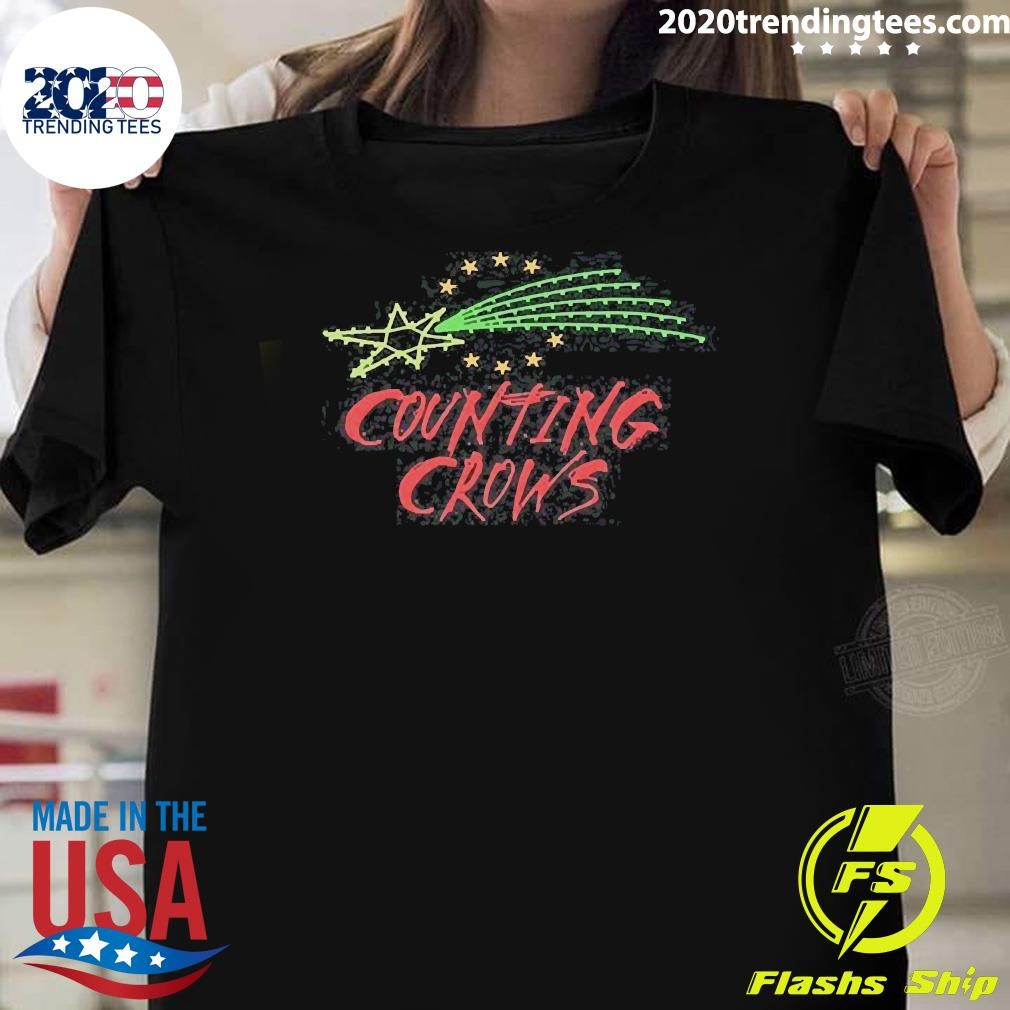 Awesome Counting Crows Shooting Star T-shirt