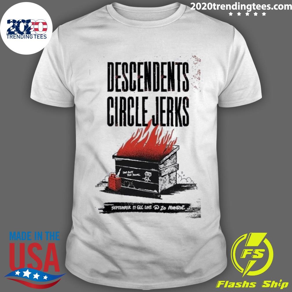 Awesome Descendents Sept 17, 2024 In Grand Rapids, MI Tour Poster 2024 T-shirt