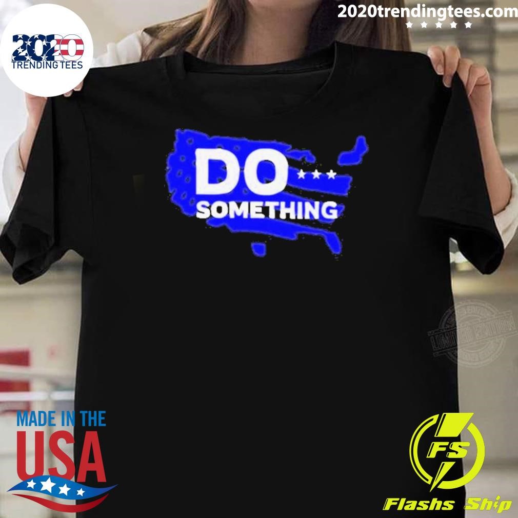 Awesome Do Something Obama Michelle Flag 2024 T-shirt